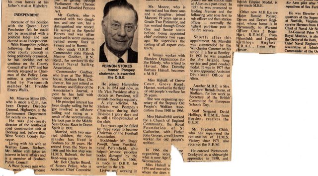 Queens Birthday Honours 1976 part 2